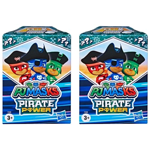 PJ Masks Gelenkige Spielfiguren und Zubehör Blind Box Sets - 2x Pirate Power Blind Boxen von Toptoys2u Bargain Bundles