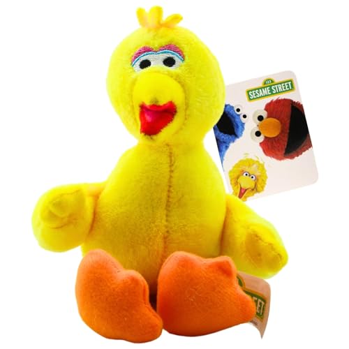 Sesame Street 7" 18cm Super Soft Gift Quality Plush Toy - Big Bird von Toptoys2u Bargain Bundles