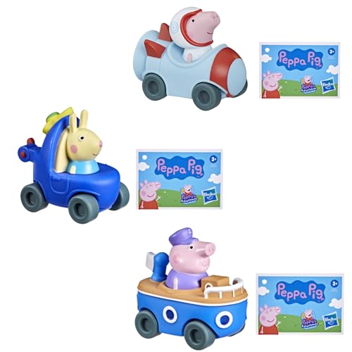 Toptoys2u Bargain Bundles Peppa Pig – Little Buggies Spielfahrzeug & Charakter-Sets – (Set 2) von Toptoys2u Bargain Bundles