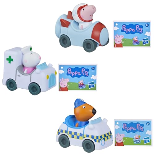 Toptoys2u Bargain Bundles Peppa Pig – Little Buggies Spielfahrzeug & Charakter-Sets – (Set 6) von Toptoys2u Bargain Bundles