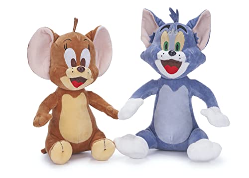 Toptoys2u Bargain Bundles Tom & Jerry Kuscheltier, superweich, Tom & Jerry, 28 cm, Geschenkqualität, 2 Stück von Toptoys2u Bargain Bundles