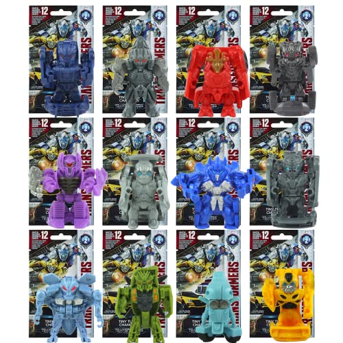 Transformers Tiny Turbo Changer 5 cm Serie 2 Blind Bag Figuren Identifiziertes Set Komplettes Set von allen 12 von Toptoys2u Bargain Bundles