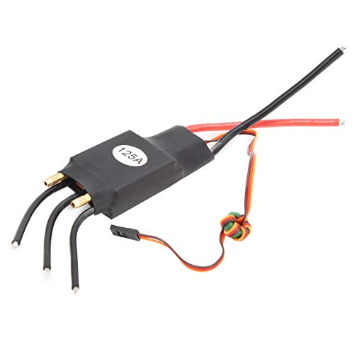 Topyond 125A ESC Bürstenloser Geschwindigkeitsregler für RC-Boote, Airboat-Typen, Wasserkühlung, 5-V-BEC-Ausgang, automatische/weiche/Harte Drosselung und Bremse Topyond 125A ESC Bürstenloser Geschwindigkeitsregler für RC-Boote, Airboat-Typen, Wasserkühlung, 5-V-BEC-Ausgang, automatische/weiche/Harte Drosselung und Bremse von Topyond
