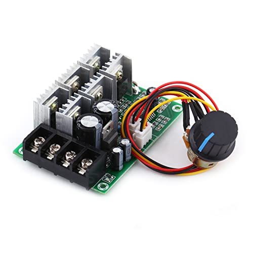 Topyond DC Motor Speed Controller 40A w Overload and Soft Start, Brushed Motor Governor w Locked Rotor Protection, Sturdy Board for Robotics, DIY Projects Topyond DC Motor Speed Controller 40A w Overload and Soft Start, Brushed Motor Governor w Locked Rotor Protection, Sturdy Board for Robotics, DIY Projects von Topyond
