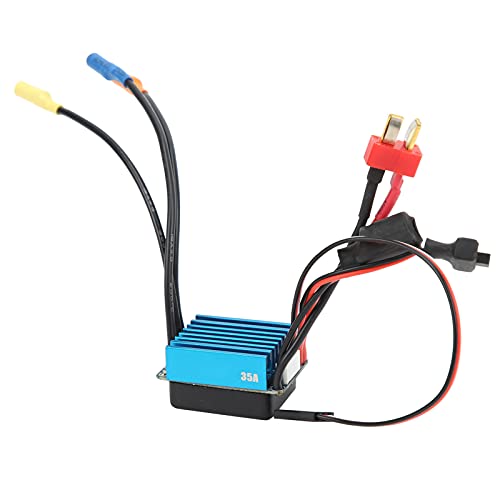 Topyond RC 35A Sensorloser bürstenloser ESC-Geschwindigkeitsregler für 1/10 1/14 1/16 1/18 RC-Car, 5V/5A BEC-Ausgang, hohe Leistung für RC-Car und Drohne Topyond RC 35A Sensorloser bürstenloser ESC-Geschwindigkeitsregler für 1/10 1/14 1/16 1/18 RC-Car, 5V/5A BEC-Ausgang, hohe Leistung für RC-Car und Drohne von Topyond
