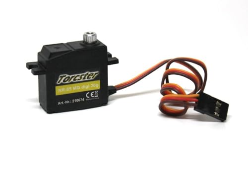 Torcster 210674 Mini Servo NR-85 MG Digital 20g V2 Servomotor Modellbau von Torcster