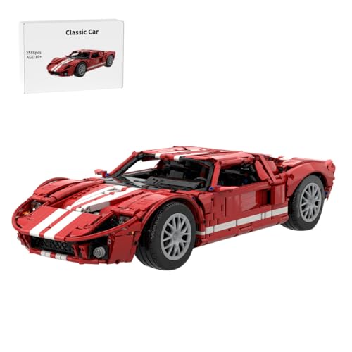 Torquino Auto Modell Bausteine Set, 1:8 Maßstab Technik Oldtimer Auto Modell Bausteine, Montage Modell Geschenk für Autoliebhaber, MOC-224910(2588PCS Torquino Auto Modell Bausteine Set, 1:8 Maßstab Technik Oldtimer Auto Modell Bausteine, Montage Modell Geschenk für Autoliebhaber, MOC-224910(2588PCS von Torquino