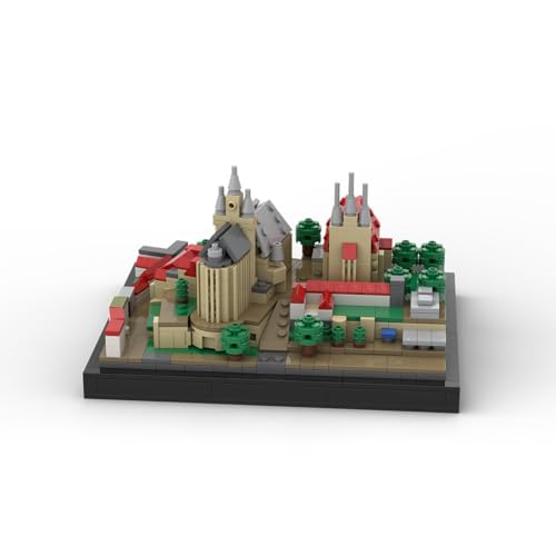 Torquino Deutschland Architecture Bausteine, Deutschland Erfurter Dom Architektur Modellbausatz, Weltberühmte Wahrzeichen Modell für Erwachsene, MOC-153457, 894 Teile von Torquino