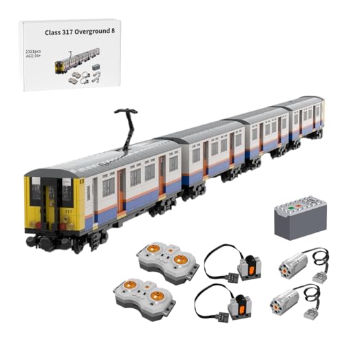 Torquino Zug Bauklötze Set, British Zug Dynamisch Modellbausatz, Retro Dampflok Modell, Klassische Sammler-Ausstellungsgeschenke für Erwachsene, MOC-223165(2321PCS) von Torquino