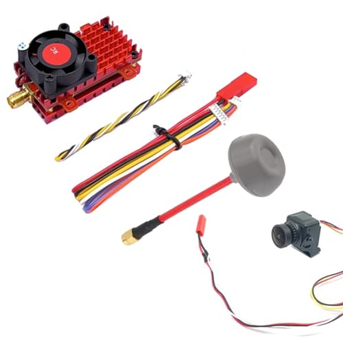 Torribala 5,8 G 48 CH 2 W FPV VTX+CMOS 1200TVL Kamera + FPV-Antenne Sender Audio Video 2000 mW eingebautes Mikrofon für FPV-Drohne mit langer Reichweite Torribala 5,8 G 48 CH 2 W FPV VTX+CMOS 1200TVL Kamera + FPV-Antenne Sender Audio Video 2000 mW eingebautes Mikrofon für FPV-Drohne mit langer Reichweite von Torribala