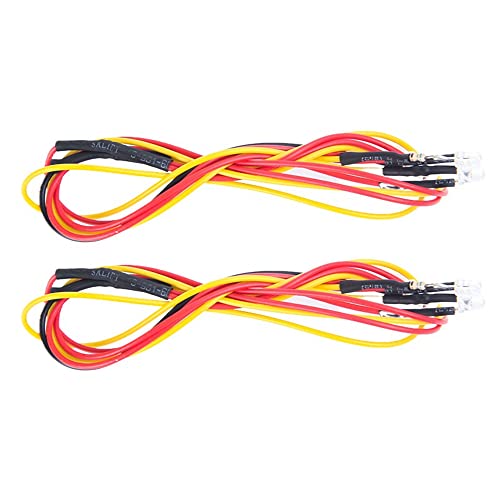 Torribala Gruppe von LED-Signallichtern vorne mittig hinten für D42 1/10 RC Zubehör Upgrade für Autos Torribala Gruppe von LED-Signallichtern vorne mittig hinten für D42 1/10 RC Zubehör Upgrade für Autos von Torribala