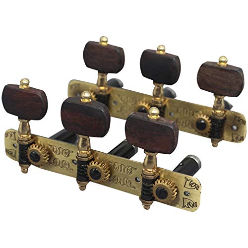 Torribala Stimmgeräte für klassische Gitarre 2 Stück Tuning Key Peg Machine Heads für klassische Folk Akustikgitarren von Torribala