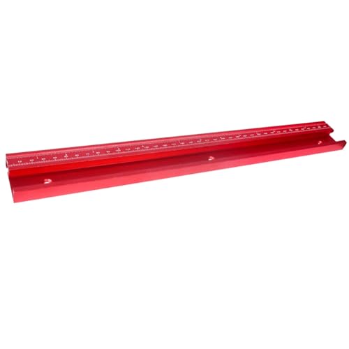 Torribala T-Track 45 Rutsche mit Skala mm / Zoll Legierung T-Tracks Slot Mitra Track 40 cm Holzbearbeitung Tisch DIY Werkzeugbank Torribala T-Track 45 Rutsche mit Skala mm / Zoll Legierung T-Tracks Slot Mitra Track 40 cm Holzbearbeitung Tisch DIY Werkzeugbank von Torribala