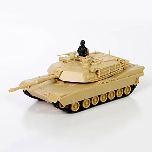 Forces of Valor 1:72 US M1A2 Abrams IRAK 2003 - Standmodell, Modellbau, Diorama Modell, Militär Modellbau, Plastik Bausatz, Beige von Forces Of Valor