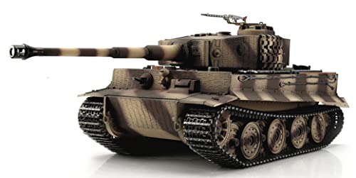 Torro 1:16 RC Panzer Tiger I Späte AUSF. wüste IR Rauch von TORRO