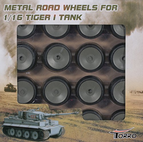 Torro Alu Laufrollen Set Frühe Version Tiger 1 Panzer Torro Alu Laufrollen Set Frühe Version Tiger 1 Panzer von Torro