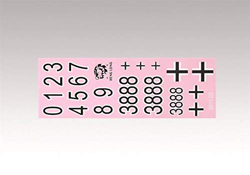 Torro Panzer Königstiger Porsche - Ersatzteil - Aufkleber-Set/Decals von Torro