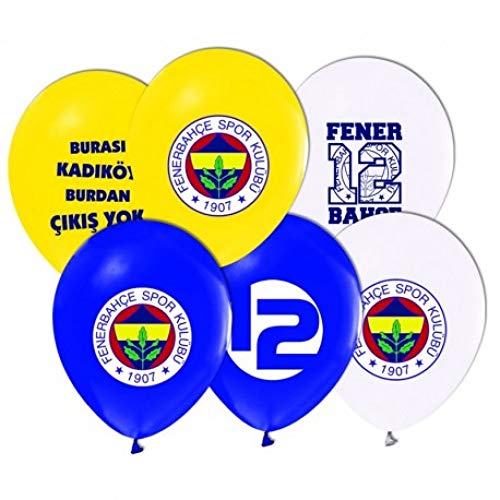 Fenerbahce Party Ballons von Torten Deko Shop