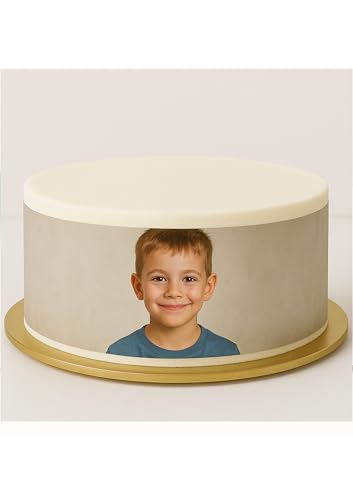 Tortenband selbst gestalten, mit Wunschbild und Namen, 4 Stück á ca. 24cm x 5cm, für Torten bis 30 cm im Durchmesser, für Torten und Kuchen,selber ausschneiden 09200B Top Qualität von Torten-colorful 7/24