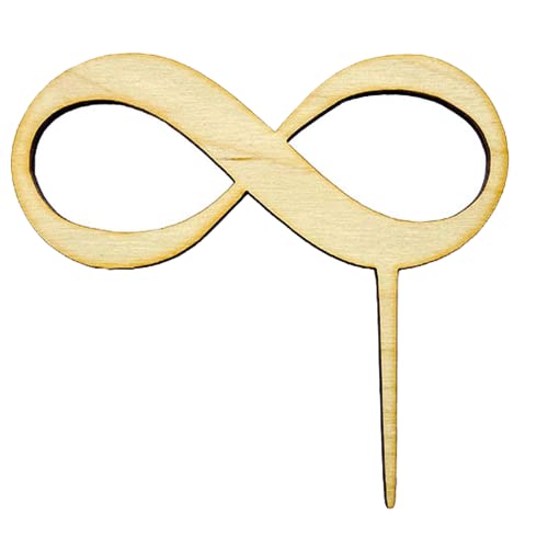 CakeTopper Kuchenaufsatz aus Holz - Unendlichkeit Infinity CakeTopper Kuchenaufsatz aus Holz - Unendlichkeit Infinity von Tortenbild
