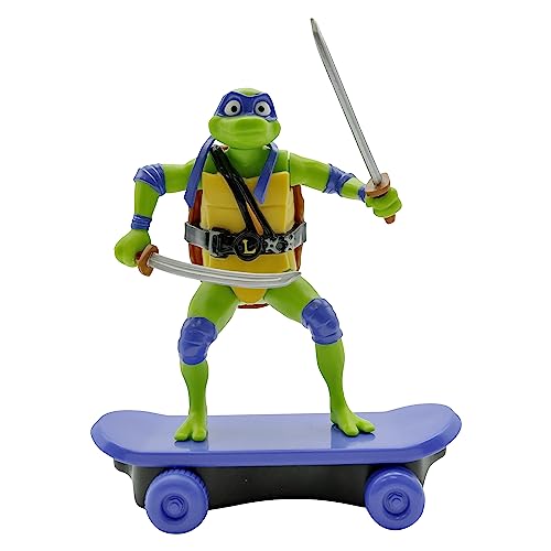 Teenage Mutant Ninja Turtles/Leonardo Mutant Mayhem Skate Spielzeug/TMNT Actionfiguren Sewer Shredders, Geschenkspielzeug, Alter 3+ Teenage Mutant Ninja Turtles/Leonardo Mutant Mayhem Skate Spielzeug/TMNT Actionfiguren Sewer Shredders, Geschenkspielzeug, Alter 3+ von TEENAGE MUTANT NINJA