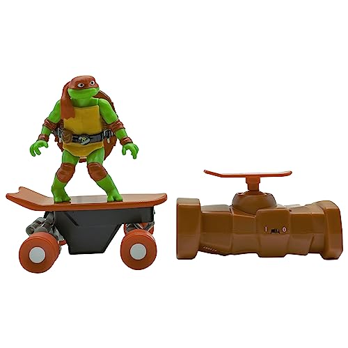 Teenage Mutant Ninja Turtles, Mutant Mayhem Raphael, Teenage Mutant Ninja Turtles Fernstgesteuertes Half Pipe-Fahrzeug, Filmedition, Ninja Turtles Spielzeug und Geschenke ab 5 Jahre von Teenage Mutant Ninja Turtles