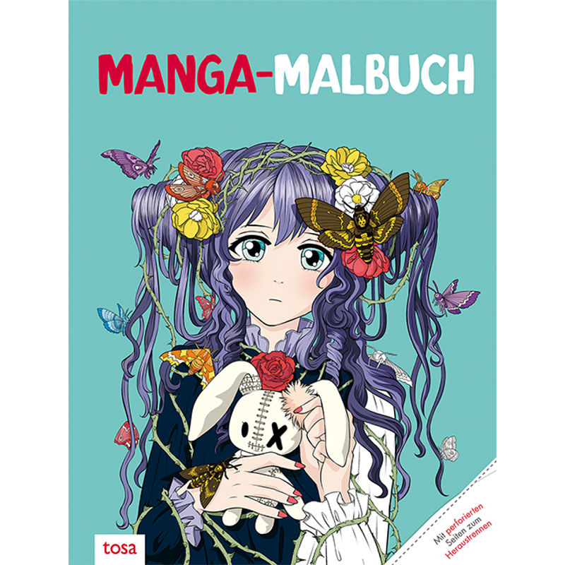 Manga-Malbuch von Tosa