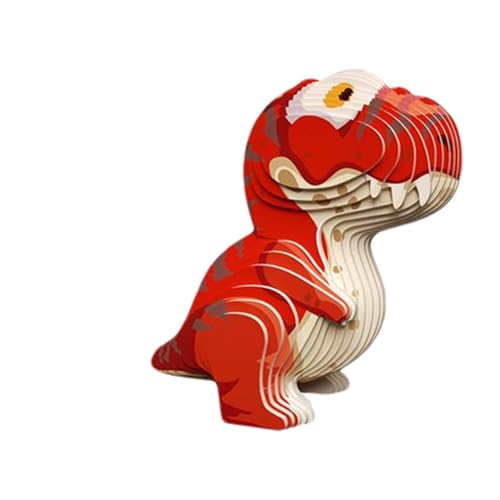 Toseky 3D-Dinosaurier-Puzzle,Dinosaurier-Puzzle - 3D-Dinosaurier-Puzzlespielzeug | Dinosaurier-Bausteine, 3D-Tierpuzzle für das Lernen im Vorschulalter, frühpädagogisches Training der von Toseky