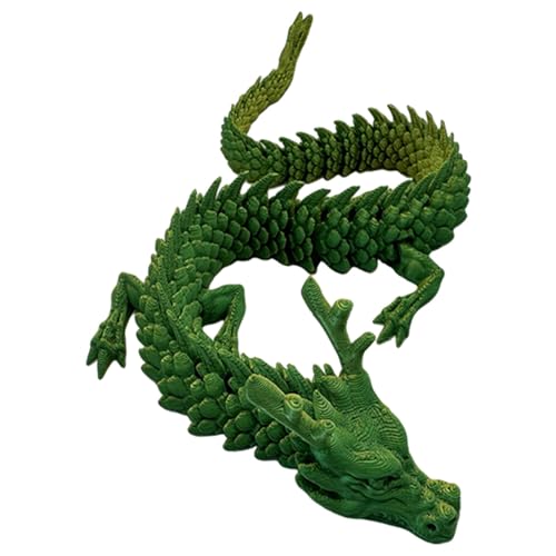 Toseky 3D-Gedruckter Drache im Ei, 3D Gedruckter Beweglicher Drachen Spielzeug Geheimnisvolle Dracheneier mit Drachen, Schreibtischspielzeug Drachen Ornament, Zappelspielzeug mit beweglichen Gelenken von Toseky