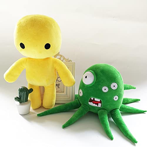 Toseky Wobbly Life Gefülltes Plüschtier Adventure Game Octopus Yellow Villain Doll Gelb Bösewicht Gefüllte Puppe Weiches Kissen Plüschpuppe Hochzeit Valentinstag Kindergeburtstagsgeschenk von Toseky