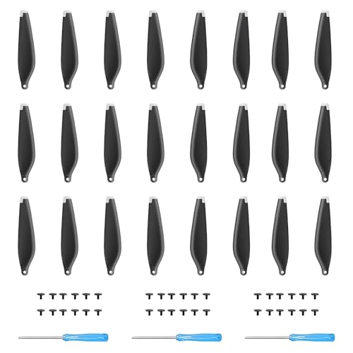 24Pcs Propeller für DJI Mini 4 pro/Mini 3 Pro Ersatzpropeller Blätter Geräuscharm Flügel 6030F Luftschrauben für DJI Mini 4 pro/Mini 3 Pro Drohnenzubehör Exklusive Schrauben & Schraubendreher Silberne 24Pcs Propeller für DJI Mini 4 pro/Mini 3 Pro Ersatzpropeller Blätter Geräuscharm Flügel 6030F Luftschrauben für DJI Mini 4 pro/Mini 3 Pro Drohnenzubehör Exklusive Schrauben & Schraubendreher Silberne von Tosiicop