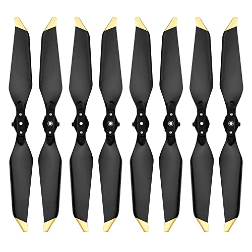 4 Paar Mavic Pro/Mavic Pro Platinum Propeller Ersatzpropellerblätter Geräuscharmes Quick-Release 8331F Flügel für DJI Mavic Pro/Mavic Pro Platinum Drohnen Zubehör Gold Spitzen 4 Paar Mavic Pro/Mavic Pro Platinum Propeller Ersatzpropellerblätter Geräuscharmes Quick-Release 8331F Flügel für DJI Mavic Pro/Mavic Pro Platinum Drohnen Zubehör Gold Spitzen von Tosiicop