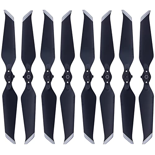 Tosiicop 4 Pairs Mavic 2 Pro/Mavic 2 Zoom Propellers Replacement Prop Blades Low Noise Quick-Release 8743F Wings for DJI Mavic 2 Pro/Mavic 2 Zoom Drone Accessories Silver Tips Tosiicop 4 Pairs Mavic 2 Pro/Mavic 2 Zoom Propellers Replacement Prop Blades Low Noise Quick-Release 8743F Wings for DJI Mavic 2 Pro/Mavic 2 Zoom Drone Accessories Silver Tips von Tosiicop