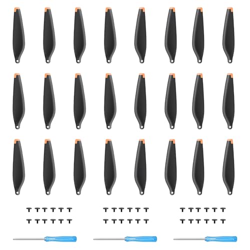 Tosiicop 24Pcs Mini 3 Propeller Ersatzpropeller Blätter Geräuscharm Flügel Luftschrauben für DJI Mini 3 Drohnenzubehör Exklusive Schrauben & Schraubendreher Tosiicop 24Pcs Mini 3 Propeller Ersatzpropeller Blätter Geräuscharm Flügel Luftschrauben für DJI Mini 3 Drohnenzubehör Exklusive Schrauben & Schraubendreher von Tosiicop