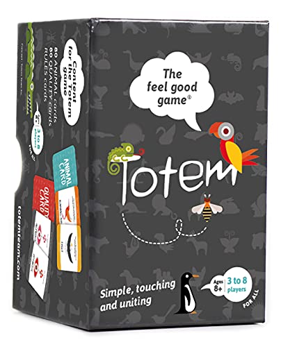 Totem the feel good game - Selbstwertgefühl für Teambau, Motivation, Schule, Familienbindung, Beratung, Achtsamkeit und Therapie (Originalausgabe Englisch - Box 2022) von Totem the feel good game