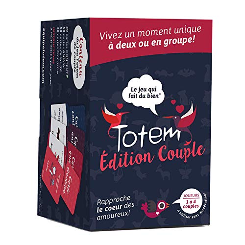 Totem Das Spiel, das Gutes TUT: Paarspiel (französische Ausgabe – Box 2022) von Totem the feel good game