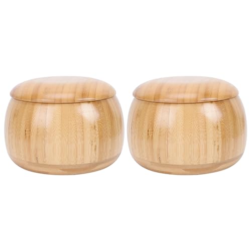 Totority 1 Paar Go-Glas Go-Spiel Go-Steinschale Go-Schachglas Holz Go-Schalen Go-Spielfiguren-Schale Schachfiguren-Aufbewahrungsschale Steine Schüsseln Go-Schachbehälter Totority 1 Paar Go-Glas Go-Spiel Go-Steinschale Go-Schachglas Holz Go-Schalen Go-Spielfiguren-Schale Schachfiguren-Aufbewahrungsschale Steine Schüsseln Go-Schachbehälter von Totority