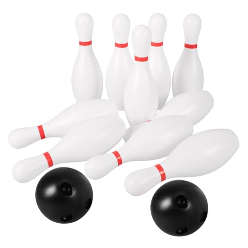 Totority 1 Satz Bowling Ball Set für Kreatives Kegelspiel Motorischen Fähigkeiten Sicheres und Robustes Kunststoffspielzeug für Drinnen und Draußen Große Bowlingkugeln für Eltern Junge Totority 1 Satz Bowling Ball Set für Kreatives Kegelspiel Motorischen Fähigkeiten Sicheres und Robustes Kunststoffspielzeug für Drinnen und Draußen Große Bowlingkugeln für Eltern Junge von Totority