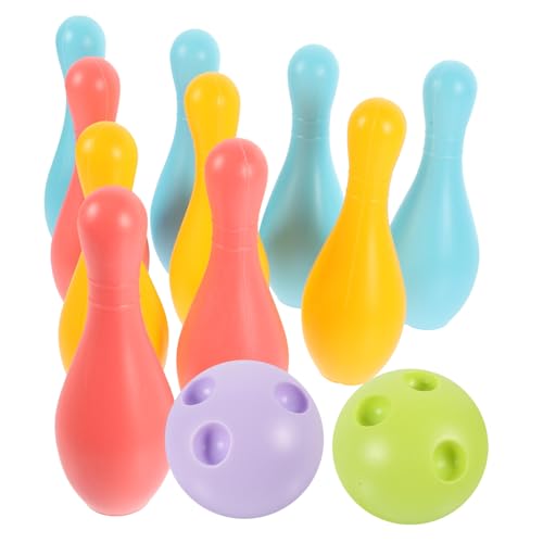 Totority 1 Satz Bowling Spielset für Kunststoff Kegelspiel für Drinnen Fördert Motorische Fähigkeiten und Interaktion Bälle für Familienunterhaltung Totority 1 Satz Bowling Spielset für Kunststoff Kegelspiel für Drinnen Fördert Motorische Fähigkeiten und Interaktion Bälle für Familienunterhaltung von Totority