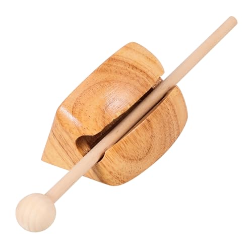 Totority Musik-erleuchtungsspielzeug Für Jungen Und Mädchen Schlaginstrument Aus Holz Fischtempelblock Aus Holz Für Jungen Und Mädchen von Totority