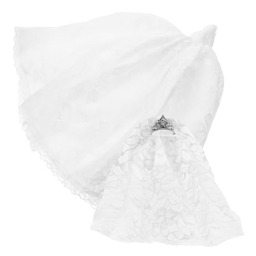 Totority 1 Satz Puppen Hochzeitskleid mit Schleier Brautkleid für Puppen für Kreatives und Rollenspiele Waschbar und Wiederverwendbar Accessoire für Kleine Totority 1 Satz Puppen Hochzeitskleid mit Schleier Brautkleid für Puppen für Kreatives und Rollenspiele Waschbar und Wiederverwendbar Accessoire für Kleine von Totority