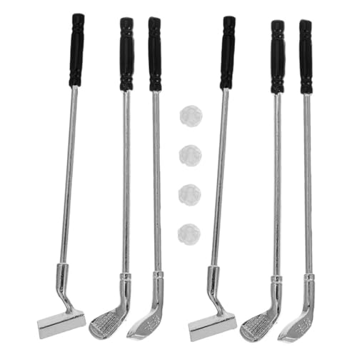 Totority 1 Satz Puppenhäuser Golfclubs Bälle aus Langlebigem Material Perfektes Zubehör für Szenen und Fans für Golf Enthusiasten und Sammler Totority 1 Satz Puppenhäuser Golfclubs Bälle aus Langlebigem Material Perfektes Zubehör für Szenen und Fans für Golf Enthusiasten und Sammler von Totority
