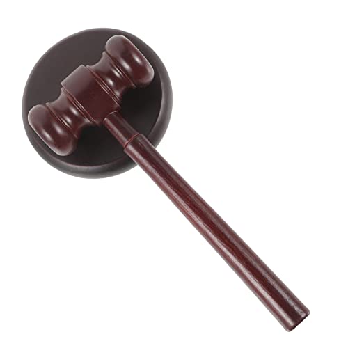 Totority 1 Satz Richterhammer aus Holz für Juristen Handgefertigter Gavel für Anwälte und Richter für Auktionen und Rollenspiele Leicht und Tragbar Klarer Totority 1 Satz Richterhammer aus Holz für Juristen Handgefertigter Gavel für Anwälte und Richter für Auktionen und Rollenspiele Leicht und Tragbar Klarer von Totority
