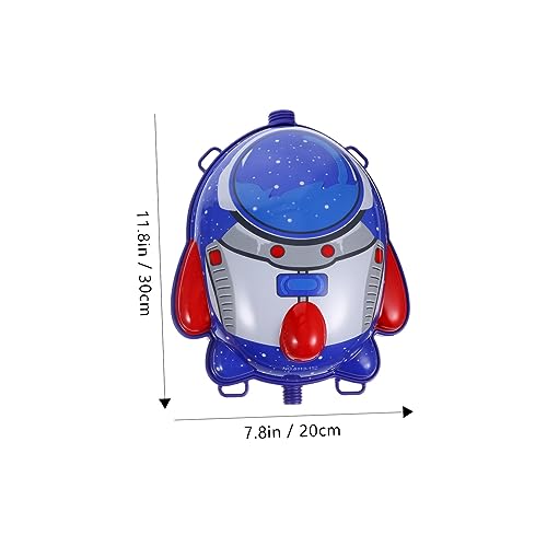 Totority 1 Satz Wasserspielzeug Rucksack für Einstellbare Wasserpumpe für Outdoor Spiele Blau mit Raketenmotiv Strand und Poolspielzeug Zufällige Farbe Totority 1 Satz Wasserspielzeug Rucksack für Einstellbare Wasserpumpe für Outdoor Spiele Blau mit Raketenmotiv Strand und Poolspielzeug Zufällige Farbe von Totority