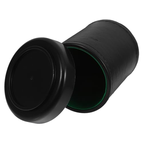 Totority 1 Satz Würfelbecher aus PU Leder mit Silent Shaking Funktion für Brettspiele und Partys Grünem Innenfutter und Abnehmbarem Boden für Familienunterhaltung Totority 1 Satz Würfelbecher aus PU Leder mit Silent Shaking Funktion für Brettspiele und Partys Grünem Innenfutter und Abnehmbarem Boden für Familienunterhaltung von Totority