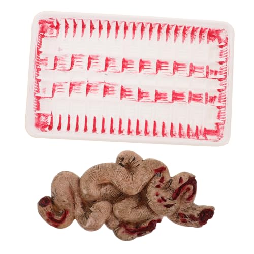 Totority 1 Schachtel Halloween Gruselige Deko Tricky Toy Lunchbox mit Horrorgeschirr für Partyspaß und Schreckmoment für Ktv Bars und Spukhäuser von Totority