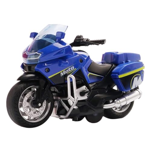 Totority 1 Stück Zugspielzeug Mini Sound Motorrad mit und Zugmechanismus Kinderfreundliches Design Sicher und Langlebig von Totority