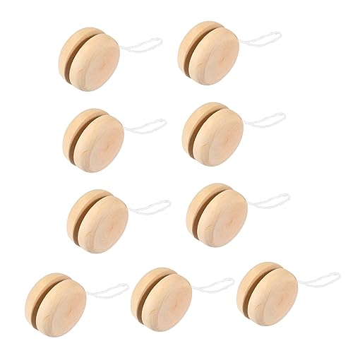 Totority 10 Stück Teiliges DIY Holzspielzeug für Reaktionsbälle zum Malen und Basteln Kreative Beschäftigung für Jungen und Mädchen für und Partys Totority 10 Stück Teiliges DIY Holzspielzeug für Reaktionsbälle zum Malen und Basteln Kreative Beschäftigung für Jungen und Mädchen für und Partys von Totority
