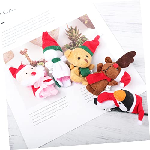 Totority 10 Stück Teiliges Weihnachtsfingerpuppen Handpuppen für Niedliche Fingerpuppen für Geschichtenerzähler Sichere und Langlebige Stoffmaterialien für Spiel und Kreativität Totority 10 Stück Teiliges Weihnachtsfingerpuppen Handpuppen für Niedliche Fingerpuppen für Geschichtenerzähler Sichere und Langlebige Stoffmaterialien für Spiel und Kreativität von Totority