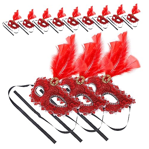Totority 12Stücke Dekorative Cosplay Masken für Karneval Maskenball Halloween Verstellbar mit Elastischem Band Stilvolles Design Leicht und Langlebig für Partys und Auftritte Totority 12Stücke Dekorative Cosplay Masken für Karneval Maskenball Halloween Verstellbar mit Elastischem Band Stilvolles Design Leicht und Langlebig für Partys und Auftritte von Totority